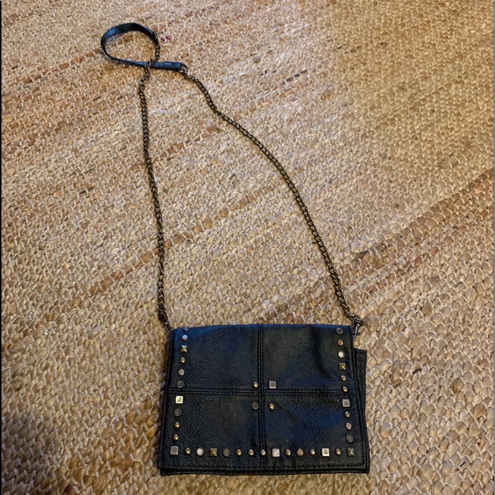 Black crossbody bag